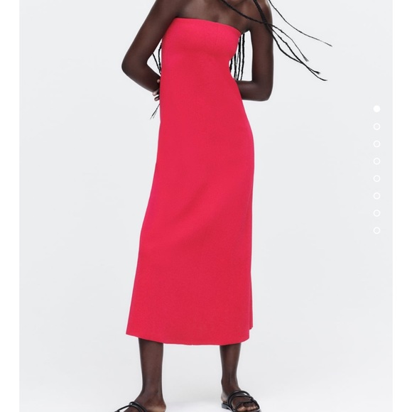 Zara pink dress sold out online - Picture 1 of 5
